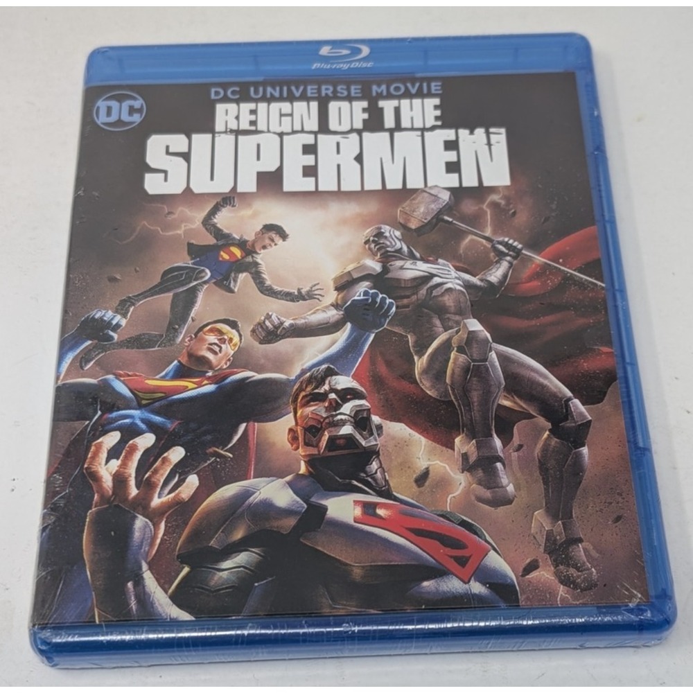 Reign of the Supermen (Blu-ray, 2019) New Sealed‎ DC Animated Superhero Flick